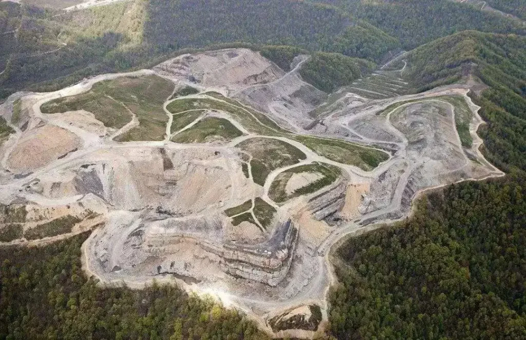 Mining area