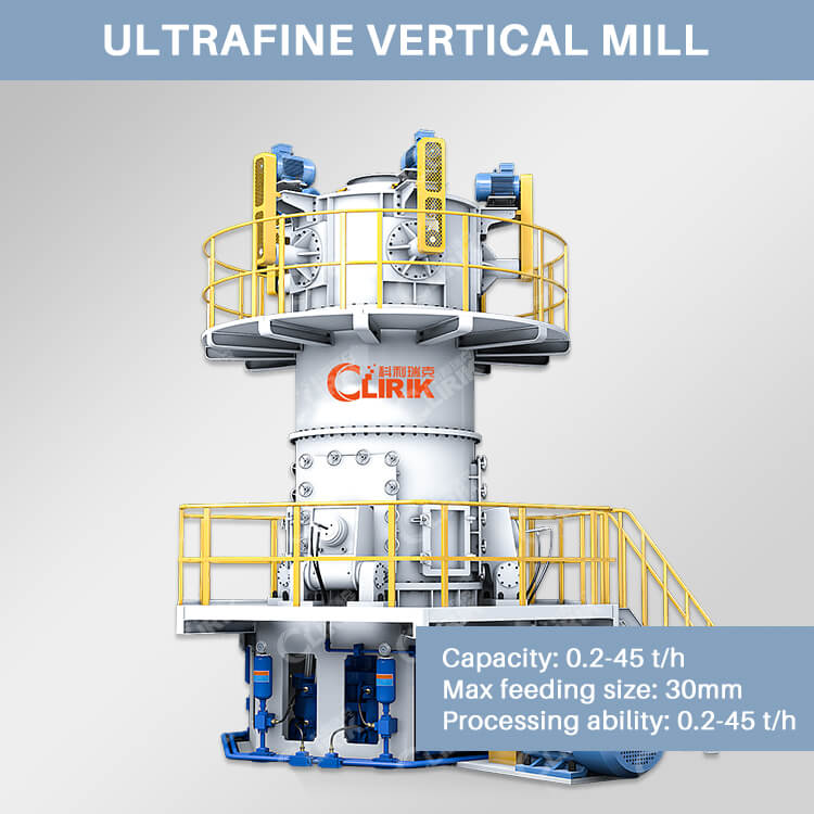 Barite powder ultrafine vertical roller mill
