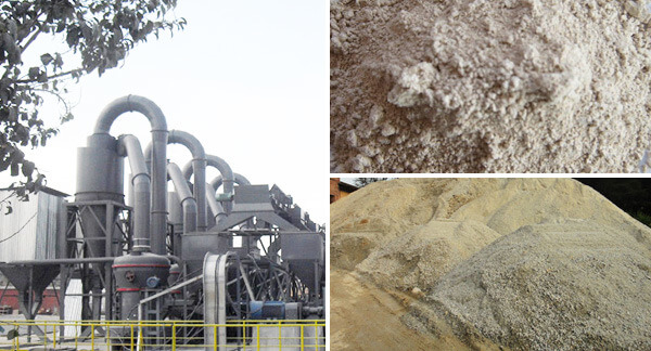 Barite powder high pressure suspension grinding mill application