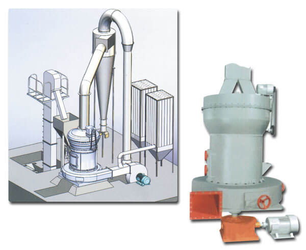 barite powder high pressure suspension grinding mill working principle