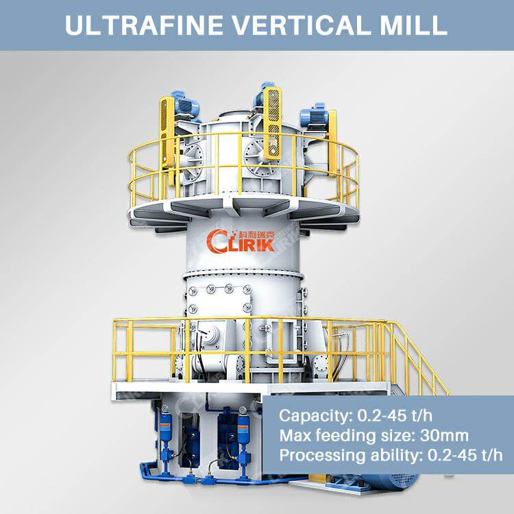 Barite powder ultrafine vertical roller mill