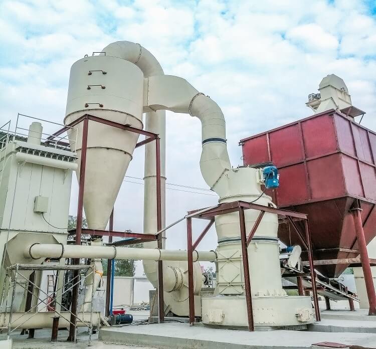 Barite Powder Raymond Mill in Thailand